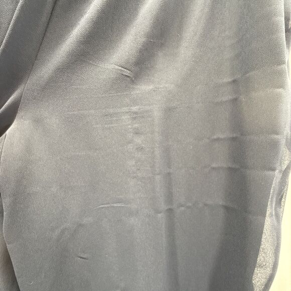 LE BOS 3-PIECE DRESSY PANTS OUTFIT SIZE 22W NAVY BLUE WOMENS Chiffon Lined - Picture 12 of 13